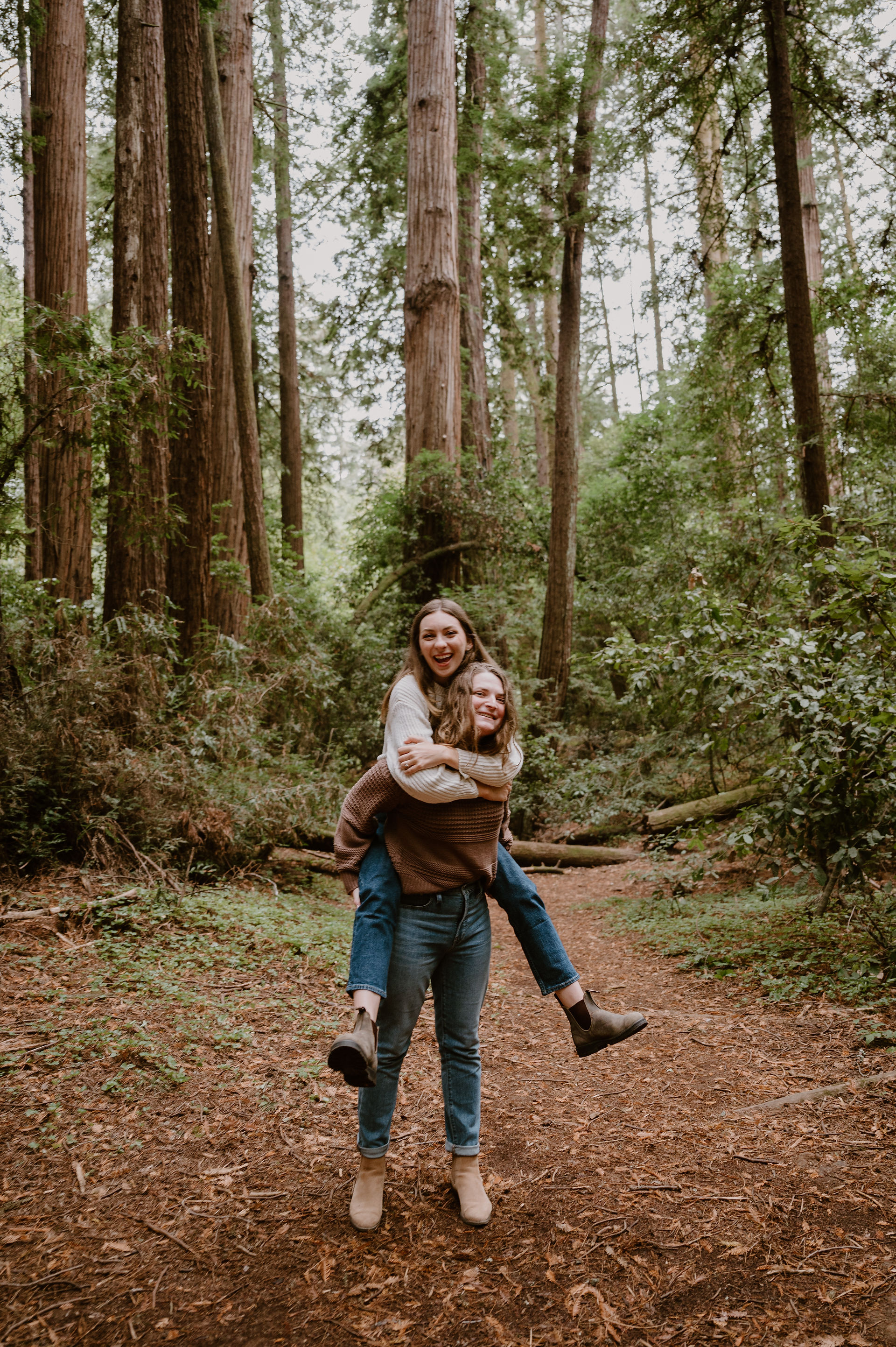 Henry Cowell State Park Redwoods Engagement Photography