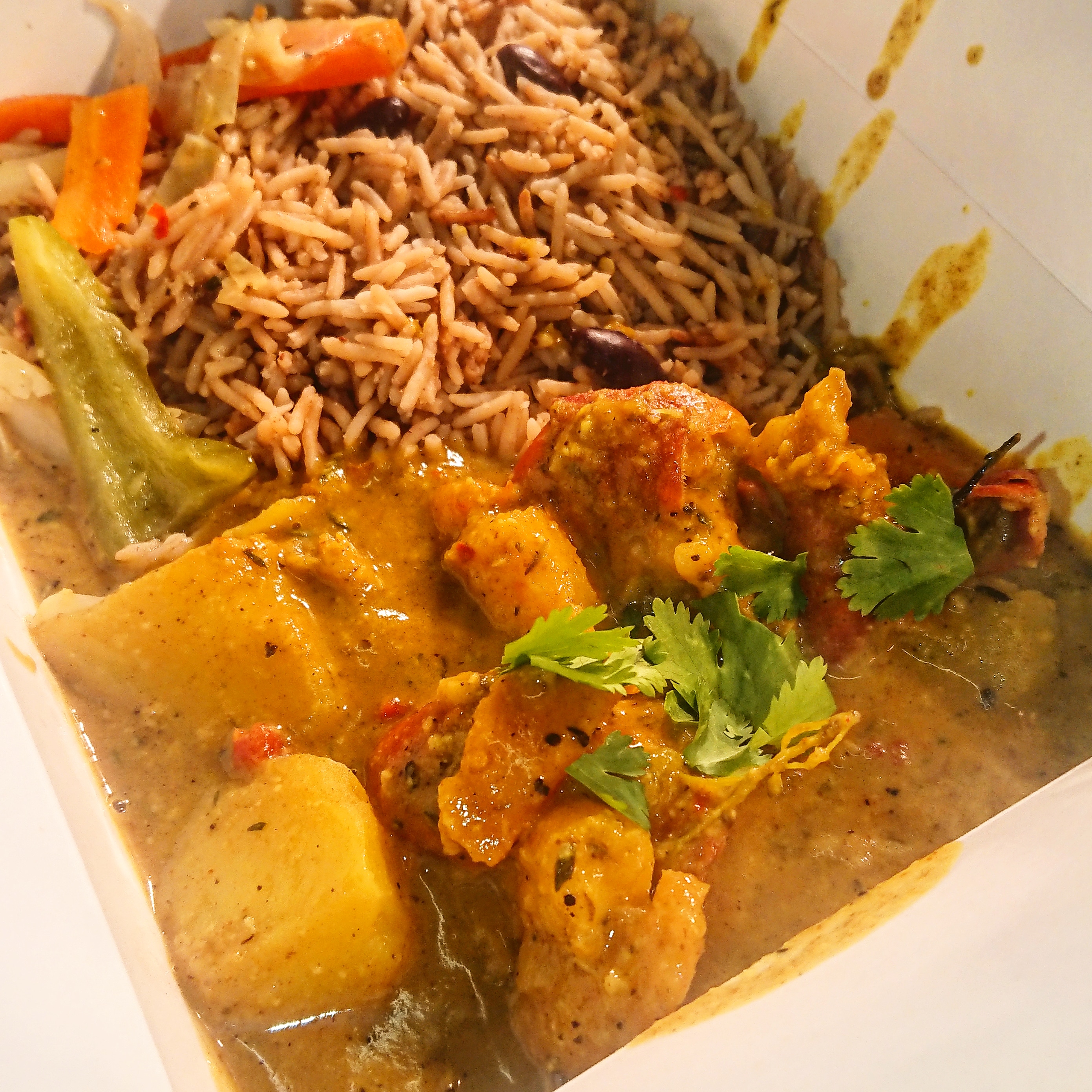 Arranged Food and Objects