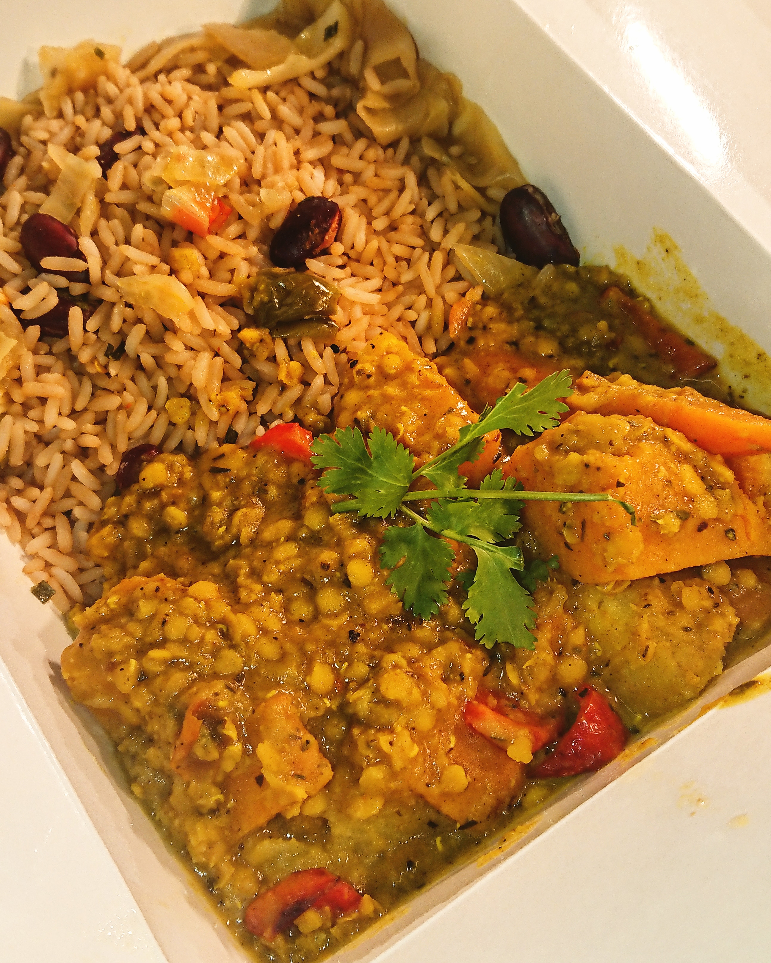 Arranged Food and Objects