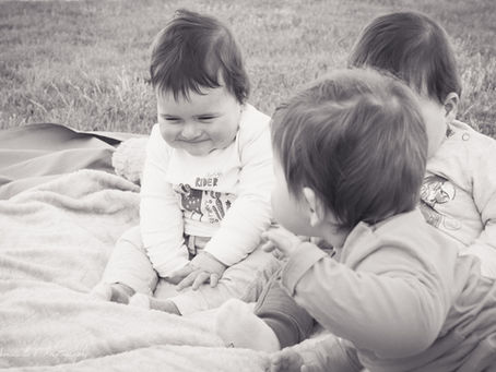 Séance Photo Famille avec... Des triplés!