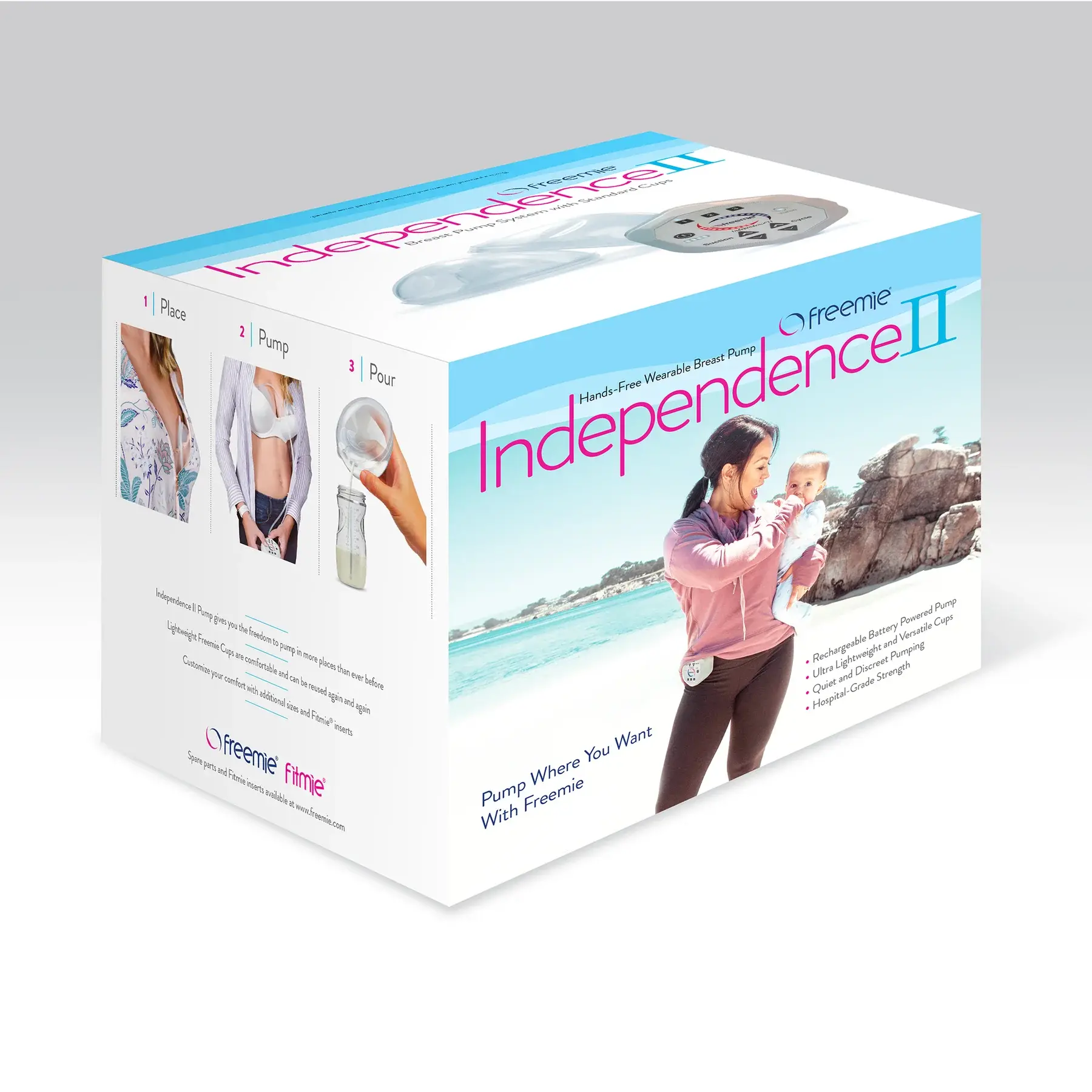 Independence II Breast Pump by Freemie
