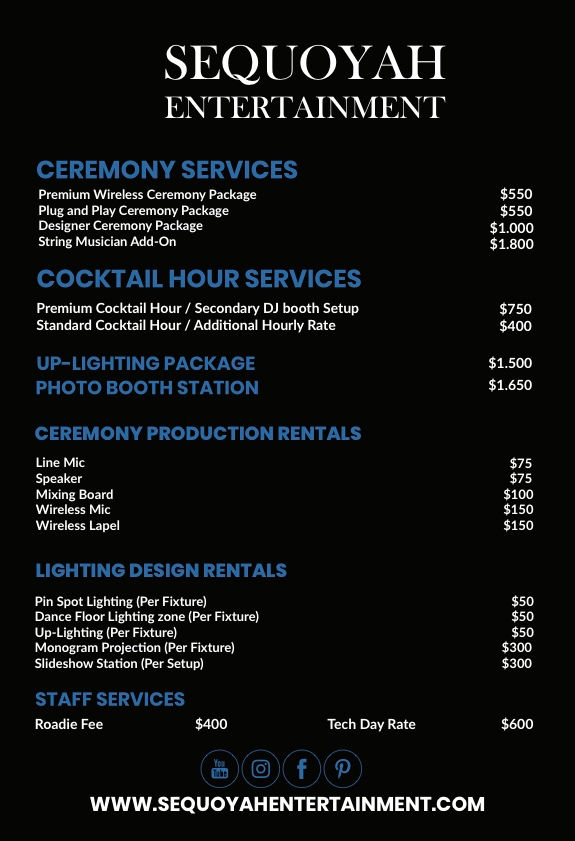 Sequoyah Entertainment Add on menu.JPG