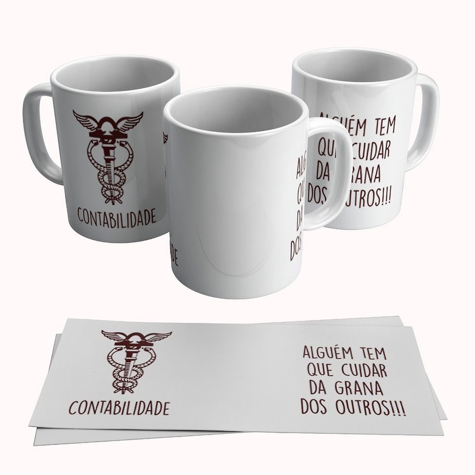 Miniatura: Caneca de Porcelana Personalizada
