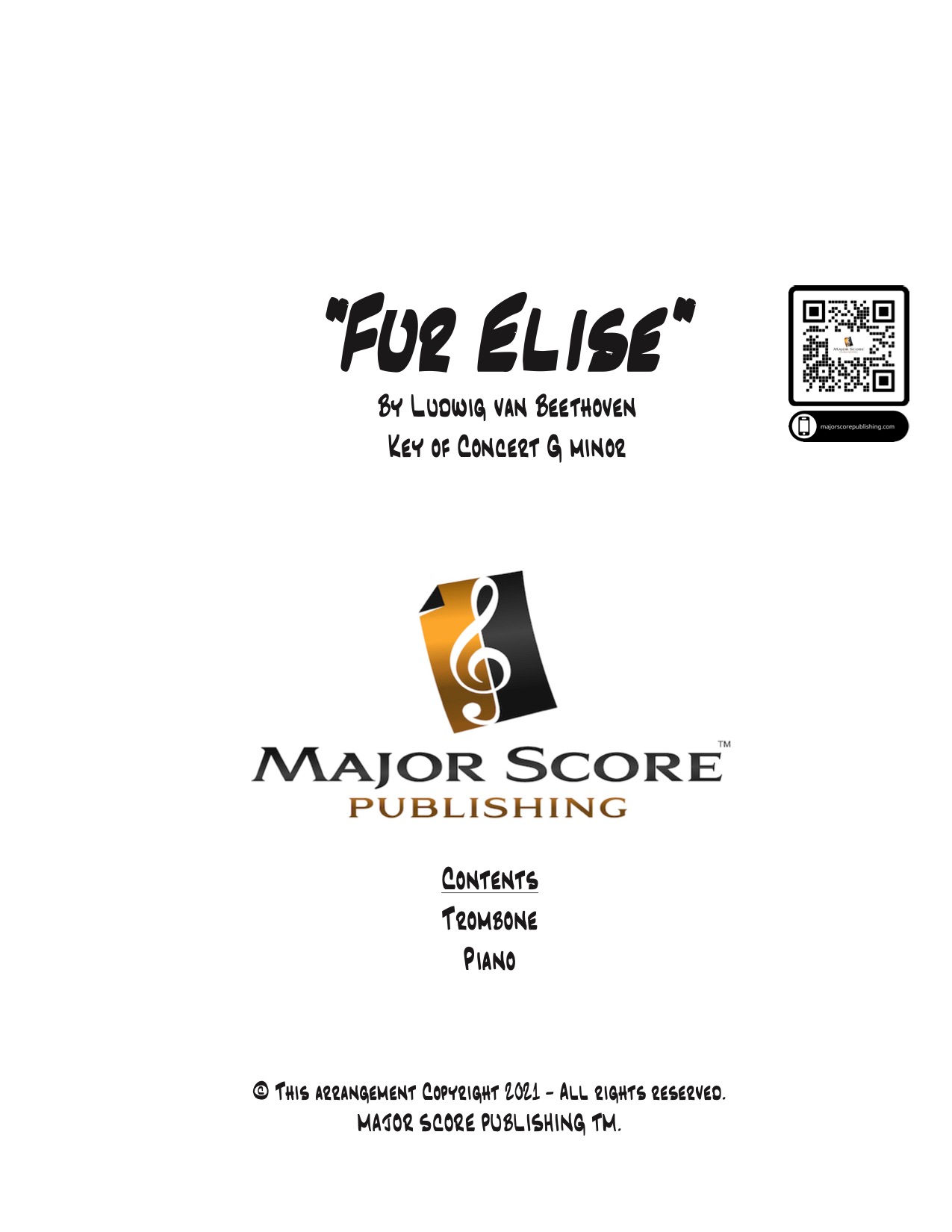 Trombone & Piano (G min)