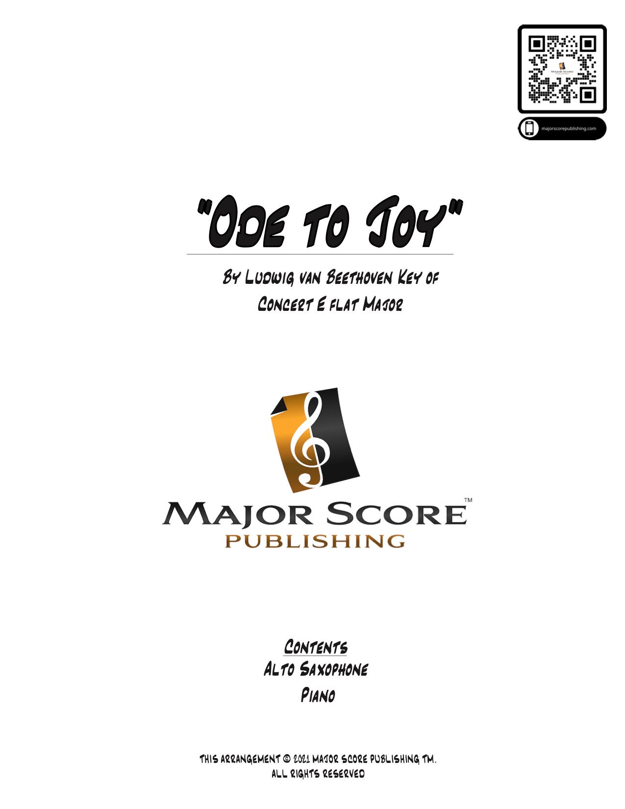 Alto Sax & Piano (Eb)