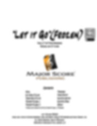Let it go sheet music for 10 piece band