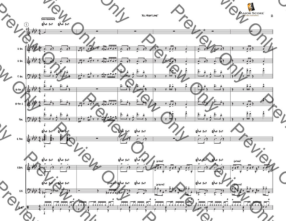Thumbnail: All Night Long (Lionel Richie) Vocal Chart