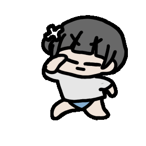 風を堪えているハカイ