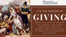 Celebrate the Season of Giving: Support the Institute on the Constitution