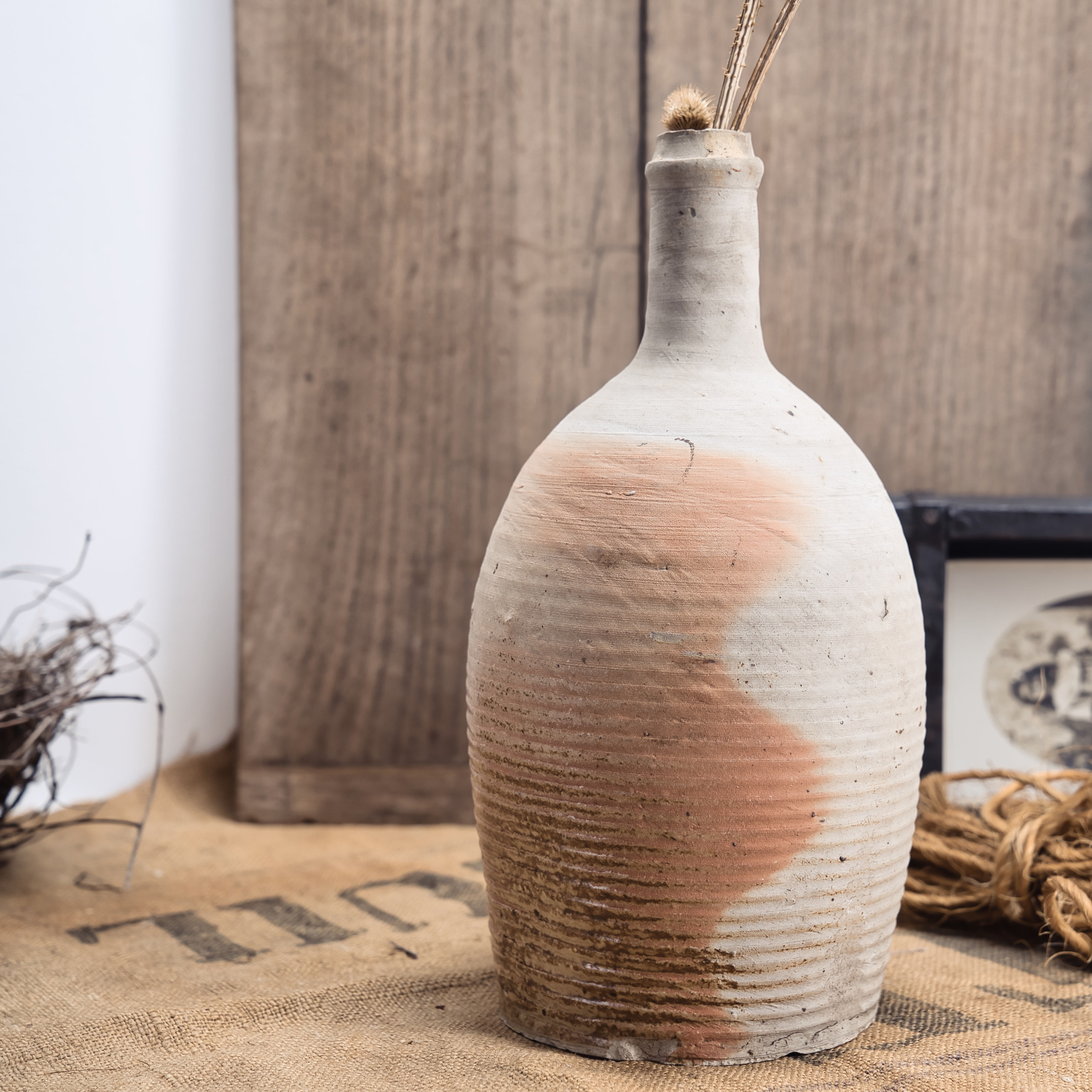 Primitive French Oil Jar