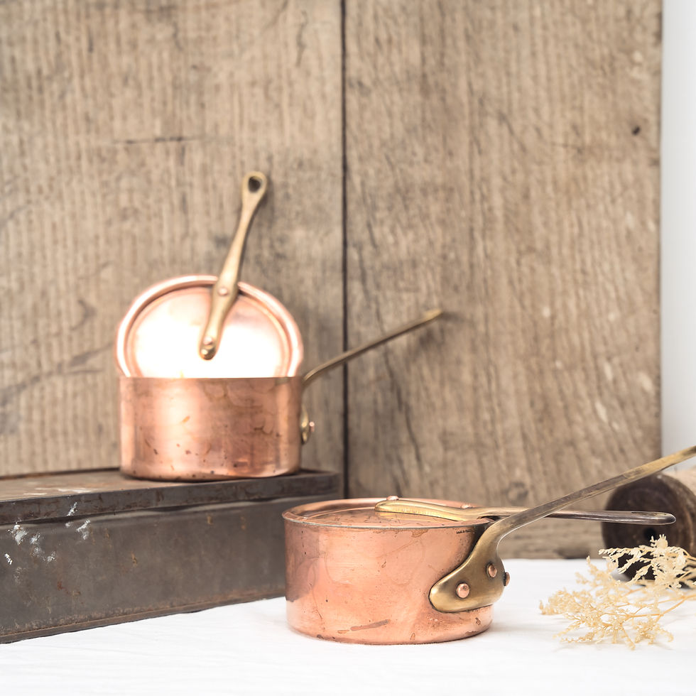 Pair of Petite Saucepans