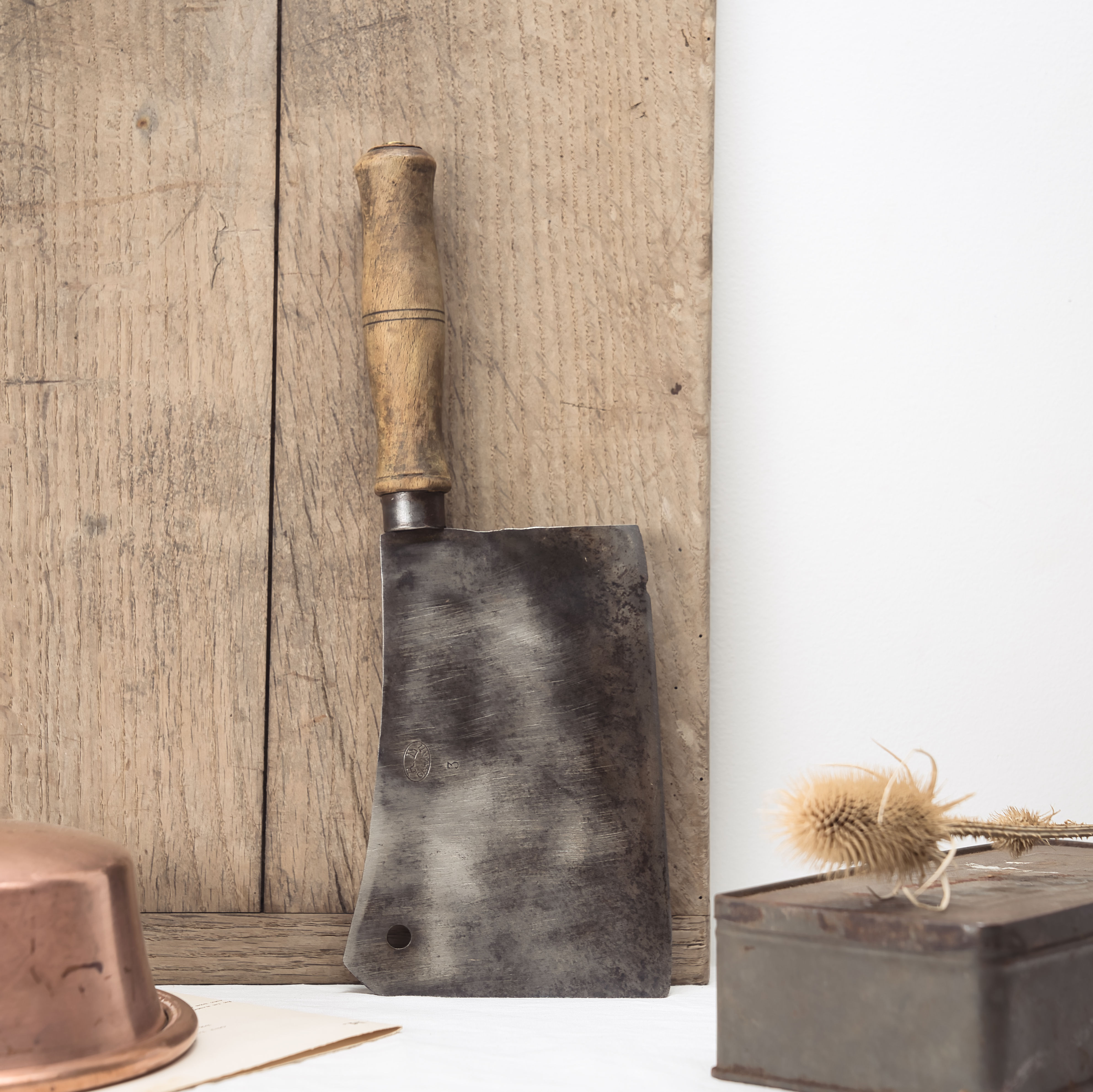 French Antique Butcher Knife