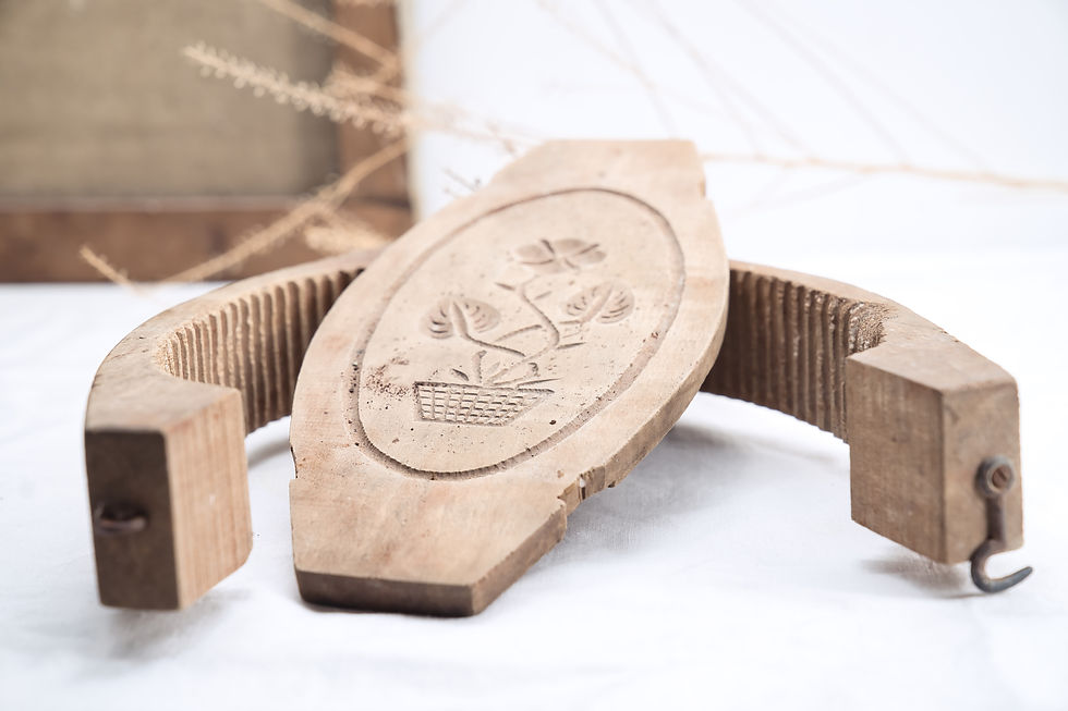 Thumbnail: French Antique Butter Mould B