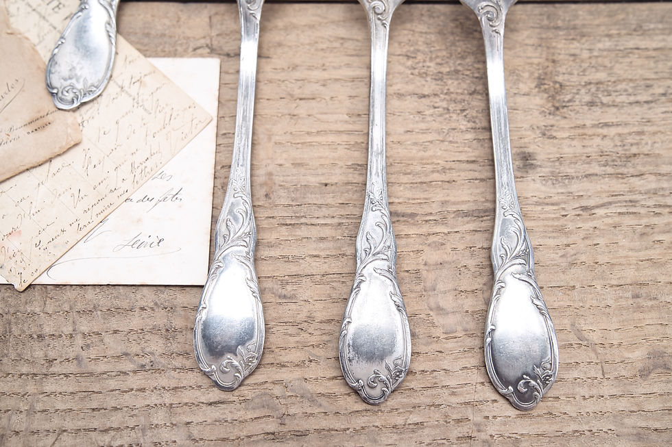 Thumbnail: Set of Six Antique Forks