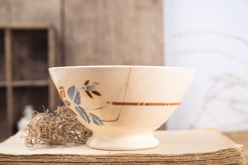 Thumbnail: Hamage Vintage Cafe au Lait Bowl