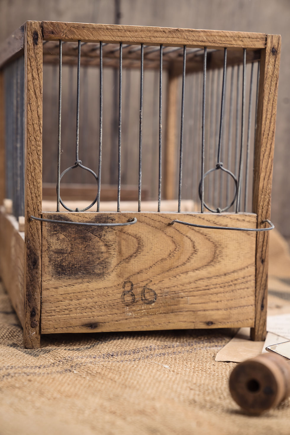 Thumbnail: French Vintage Bird Cage