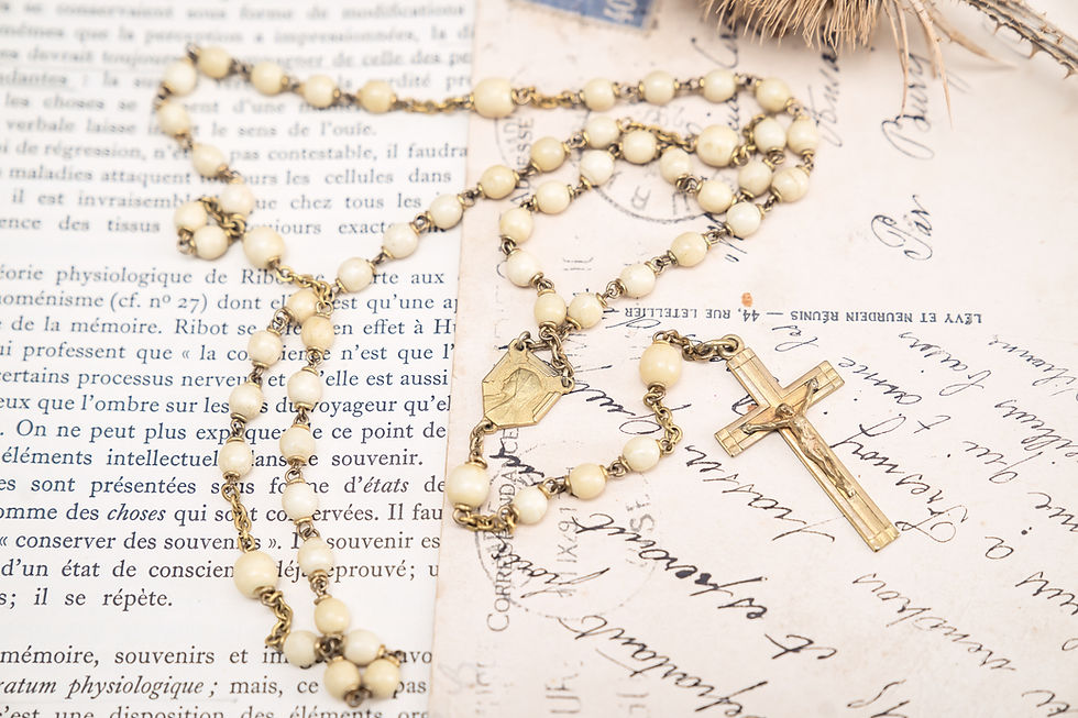 Thumbnail: French Vintage Rosary