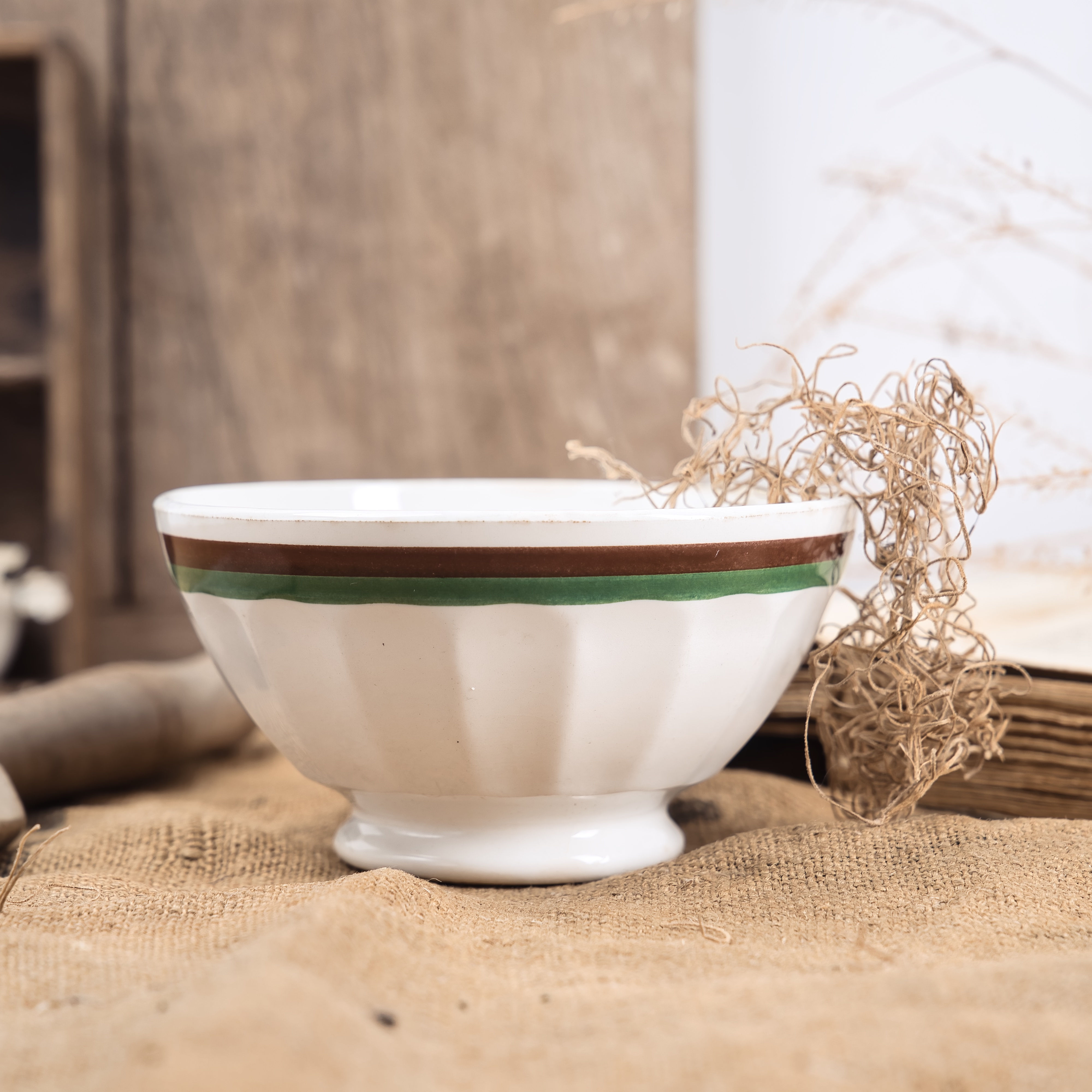 Vintage Cafe au Lait Bowl