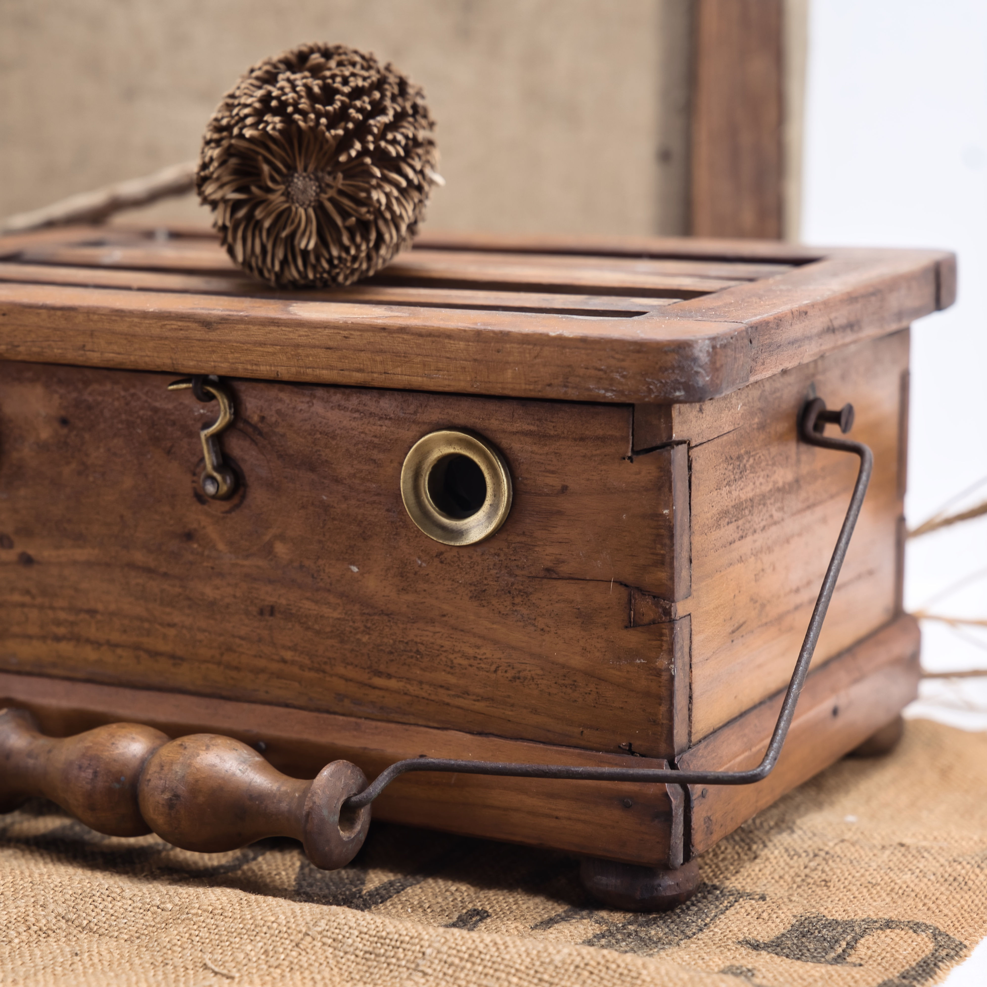 French Antique Foot Warmer