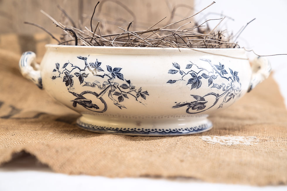 Thumbnail: French Antique Low Tureen