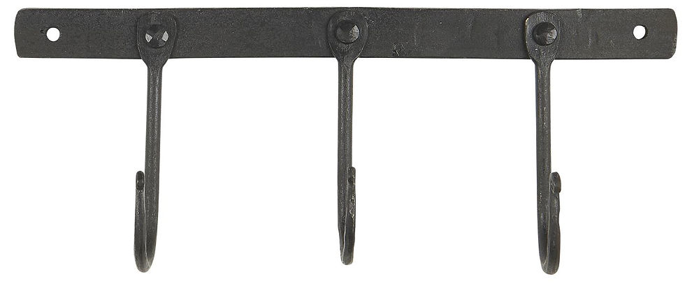 Thumbnail: Hook Rack w/ 3 Hooks