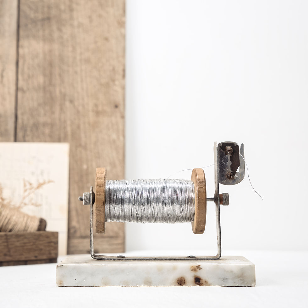 French Vintage Thread Spool