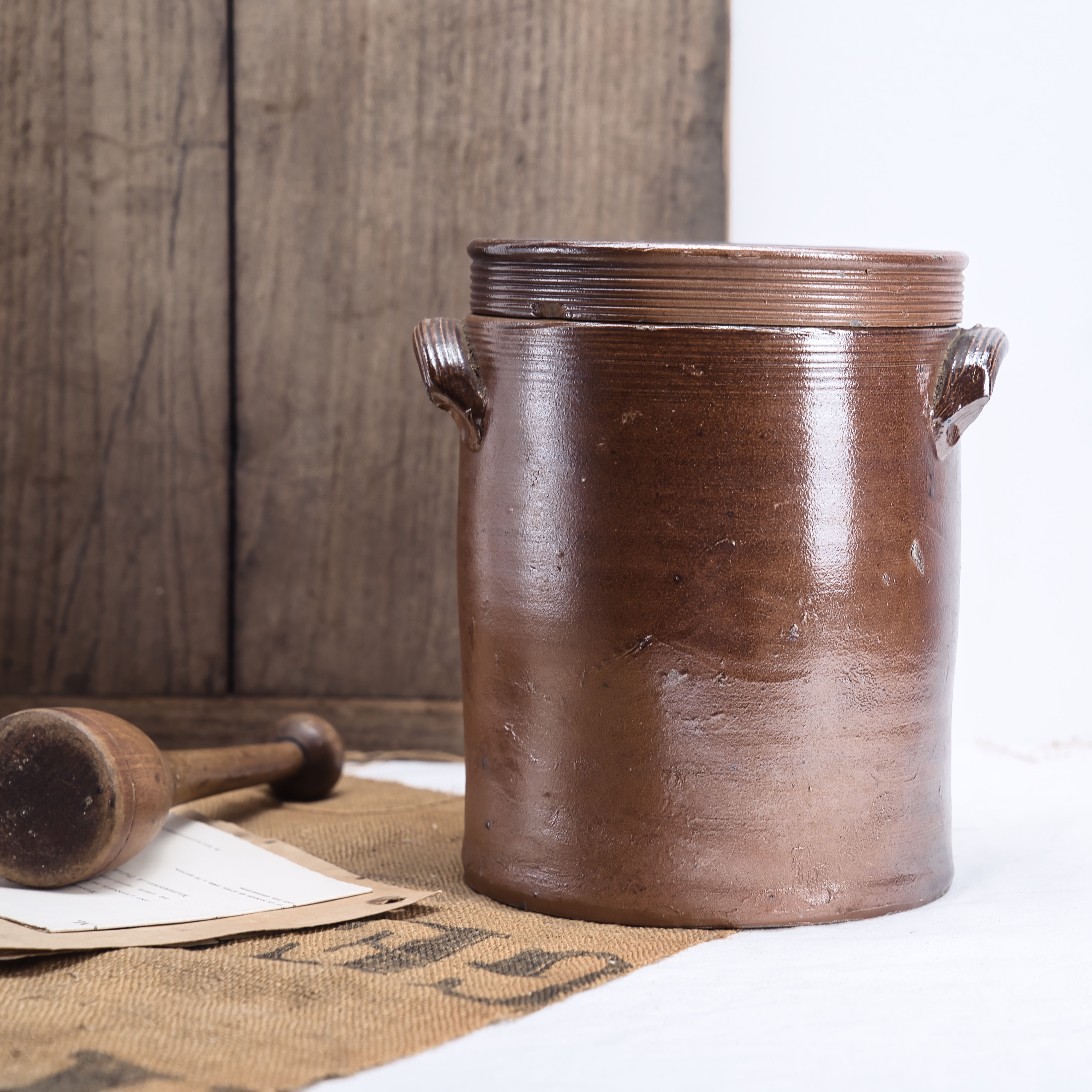 French Vintage Confit Pot B