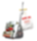 industrial floor sander with a built-in dust collector.