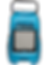 Blue dehumidifier on wheels