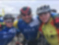 Picture of Brett, Robbie and Aidan Lavin at a BICA cycle ride