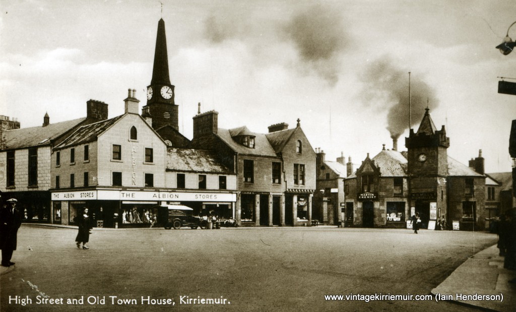 High Street and Old Town House, Kirriemuir