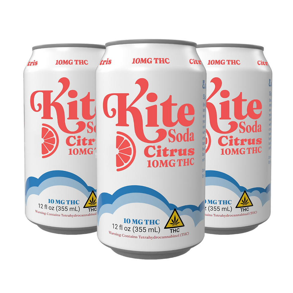 Citrus 10mg THC Soda 4-pack