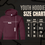 Thumbnail: Youth Hoodie in Maroon