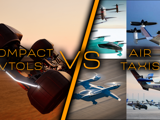 RealPodRacer vs Air Taxis