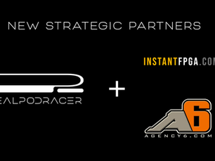 RealPodRacer Officially Partners with Agency6 and InstantFPGA