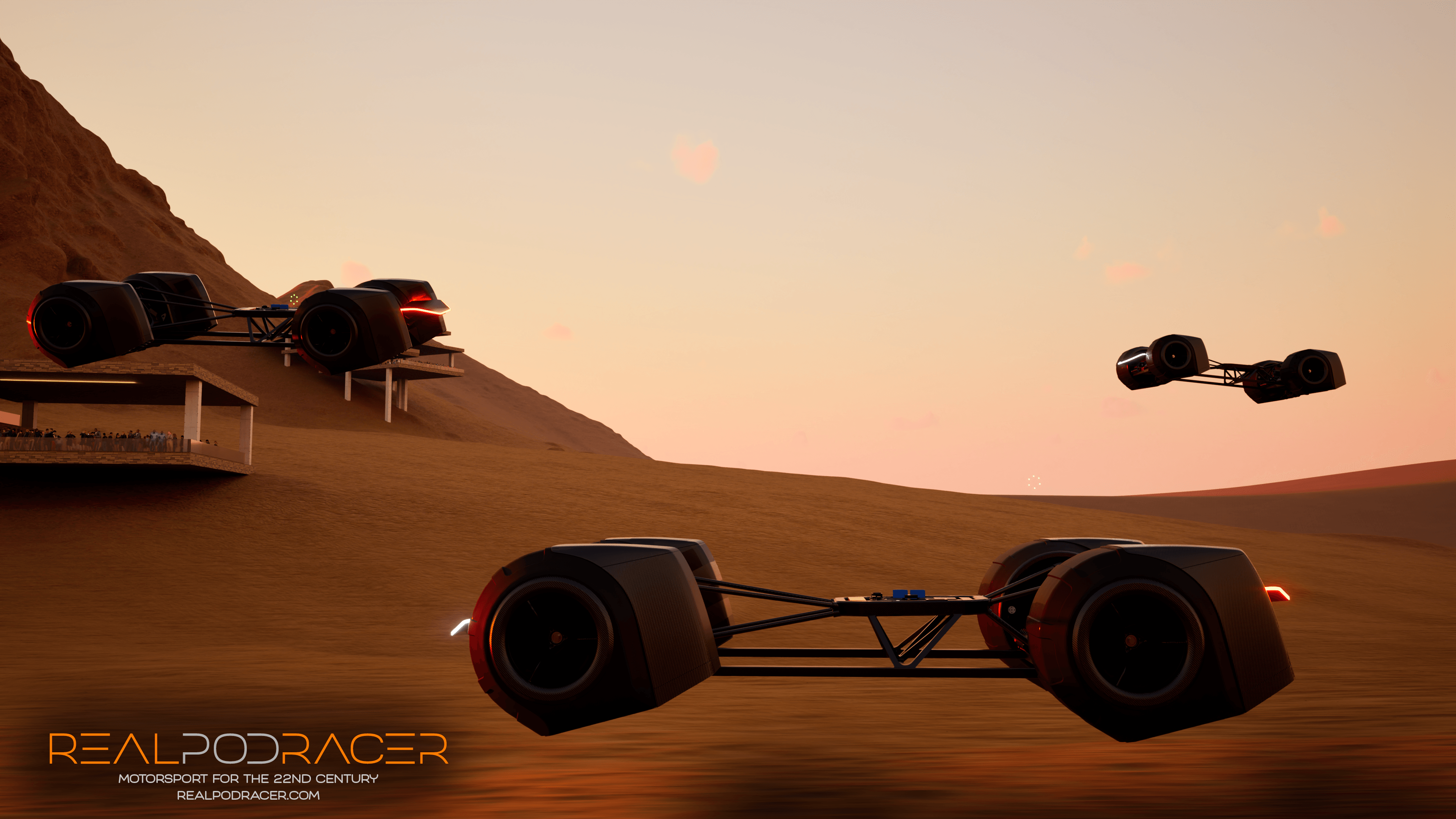 RealPodRacer 1/3 Prototype Race Scene 2