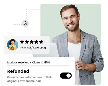 customer gets the refund from seamless claim portal management