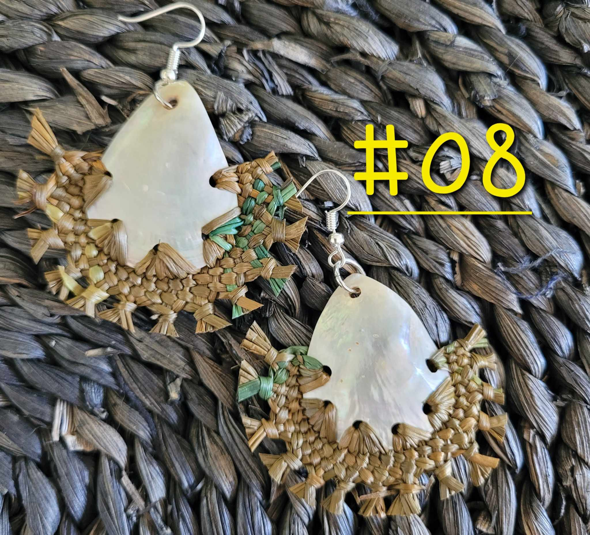 Rito Earring - Brown with a hint of Green