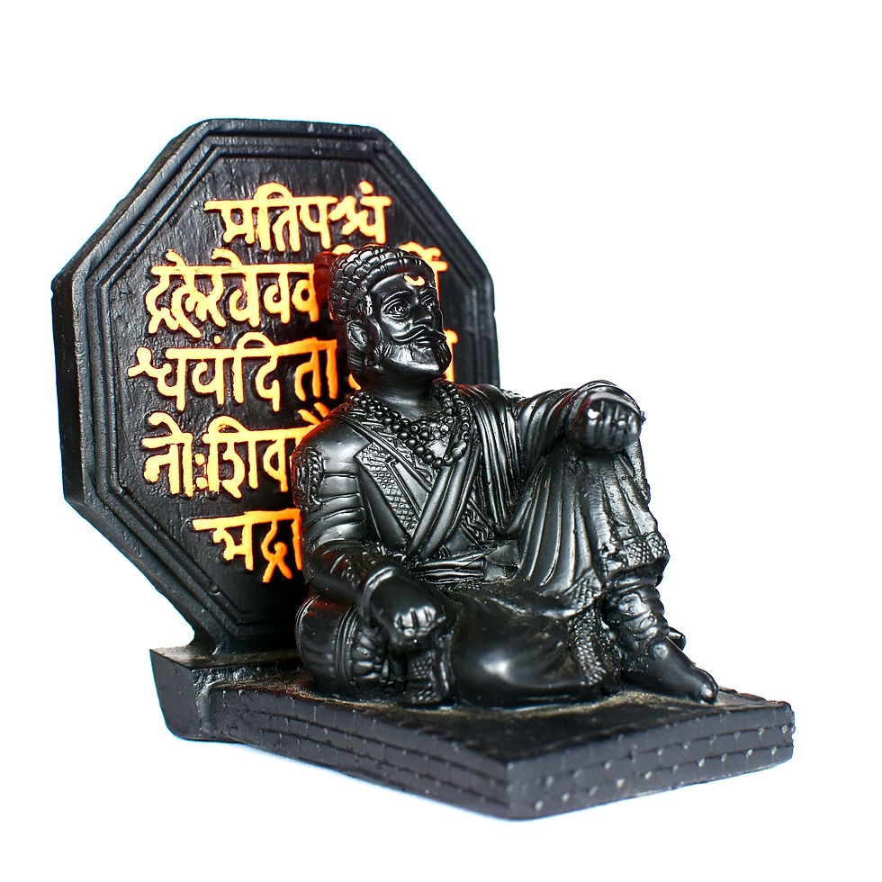 Maharaj With Rajmudra | Car Dashboard