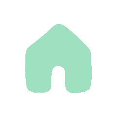 Animated Liaura Home Icon in Green