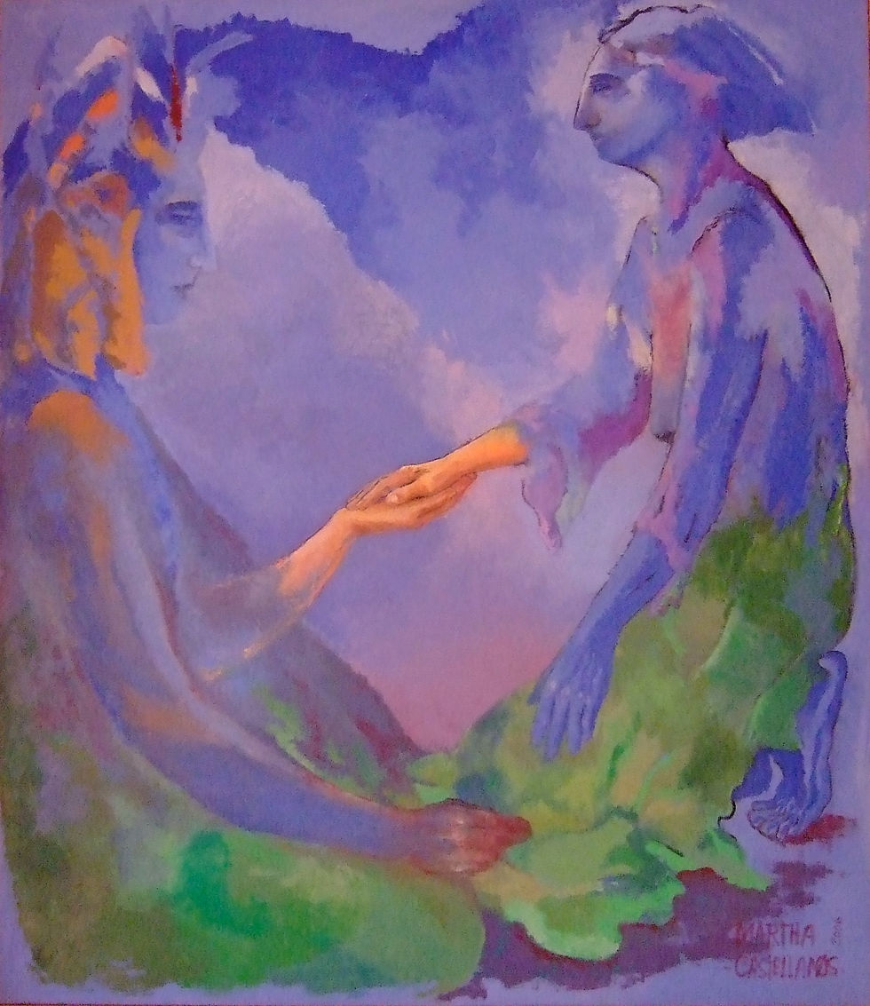 Martha Castellanos. El silencio une