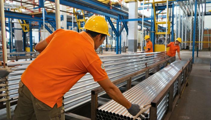 low volume aluminum extrusion