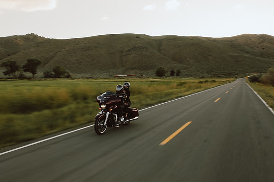 Couples Motorcycle Session