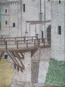 Entrée du château Vitré