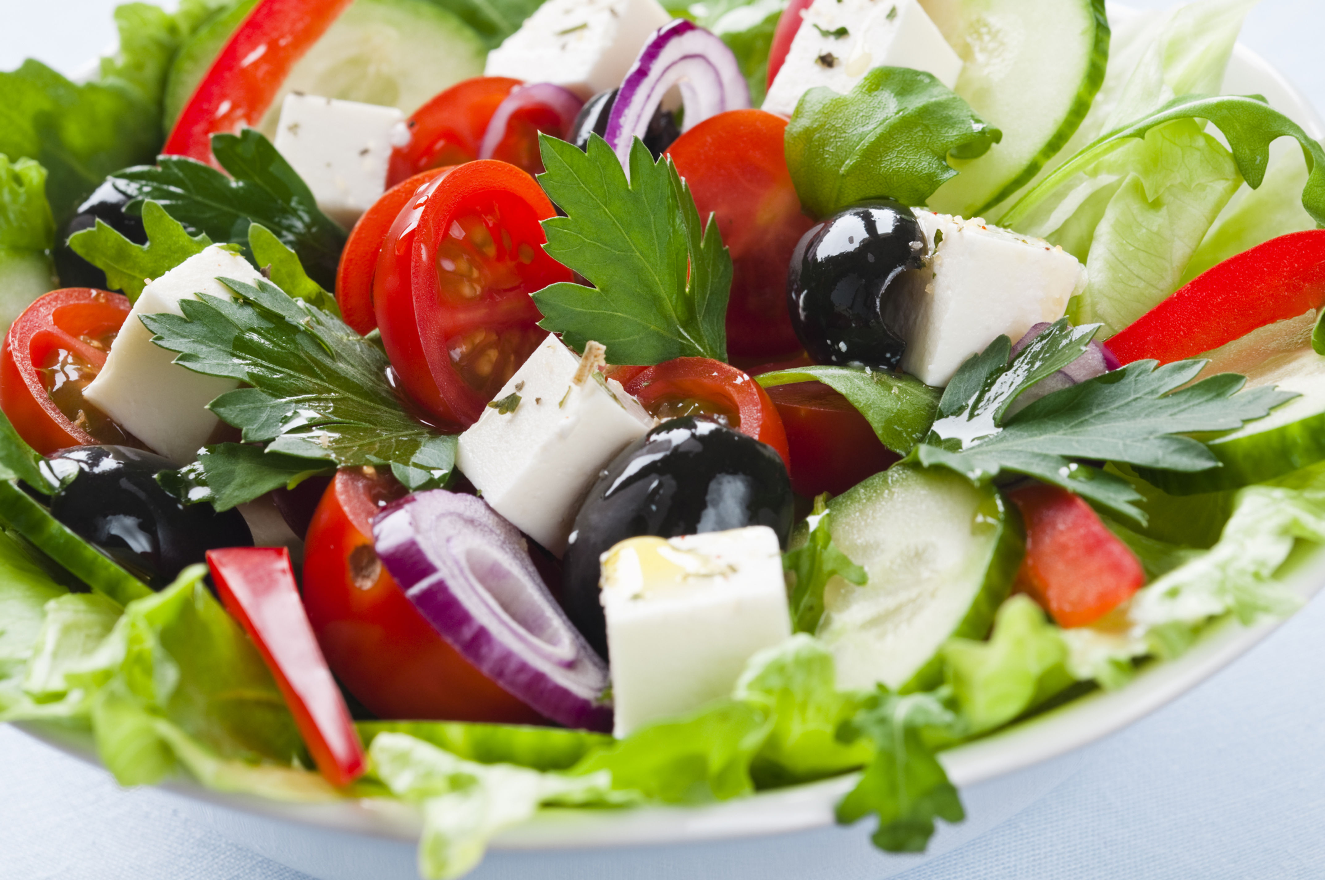 Salade de fusili à la grecque