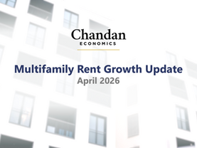 Multifamily Rent Growth Update: April 2026