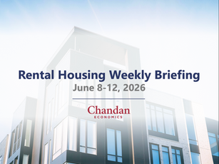 Rental Housing Weekly Briefing: June 8-12, 2026