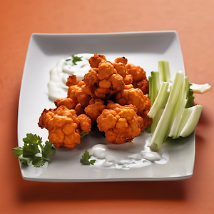 Buffalo Cauliflower Bites