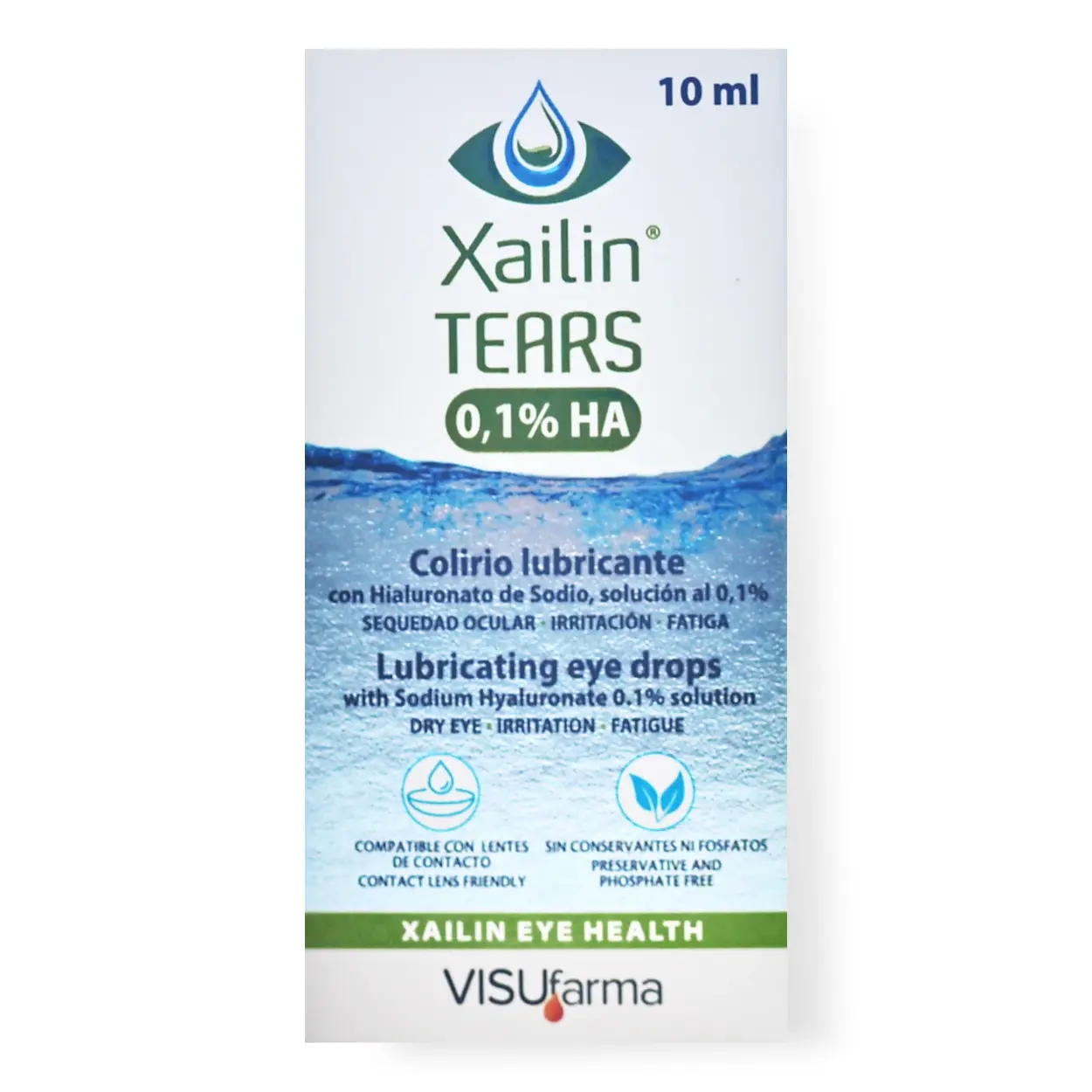 Xailin -  Tears 0.10% Sodium Hyaluronate