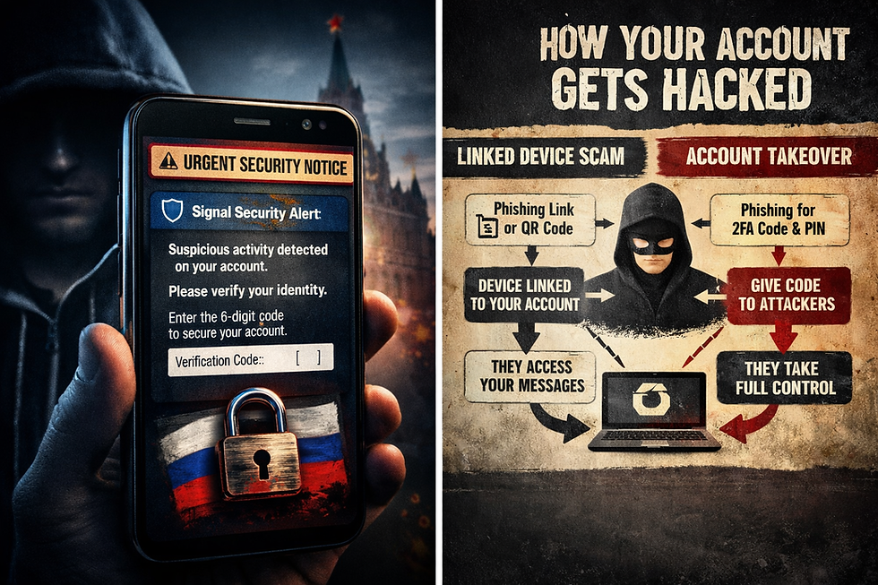 FBI Warning: How Signal and Messaging Apps Are Being Compromised by Phishing Attacks